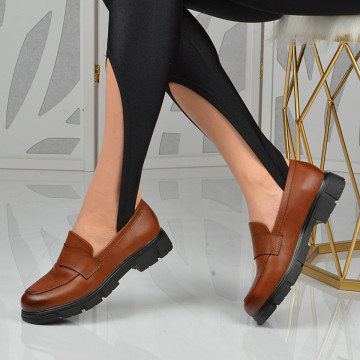 Pantofi Casual Dama Lucia Camel- Need 4 Shoes