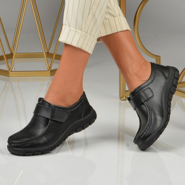 Pantofi Dama Piele Naturala Oby 2 Negri