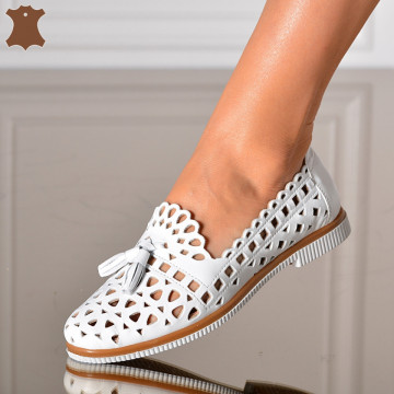 Pantofi Dama Piele Naturala Wendy Albi