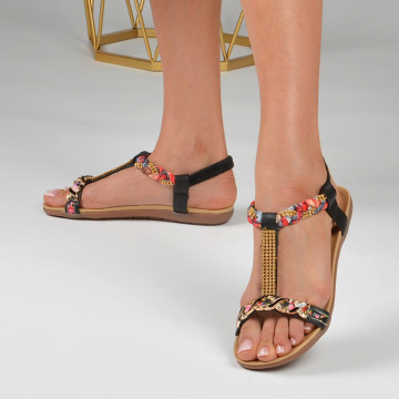 Sandale dama Irina Negre - Need 4 Shoes