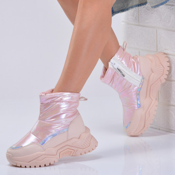 Cizme Dama Imblanite Giulzz Roz-Need 4 Shoes