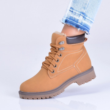 Ghete Dama Imblanite Demir Camel - Need 4 Shoes