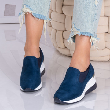 Pantofi Casual Dama Levi Navy
