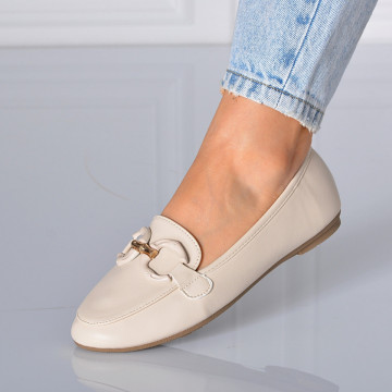 Pantofi Casual Dama Teresa Bej