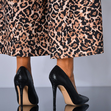 Pantofi Cu Toc Dama Afrodyta Negri - Need 4 Shoes