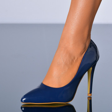 Pantofi Cu Toc Dama Meryl Navy