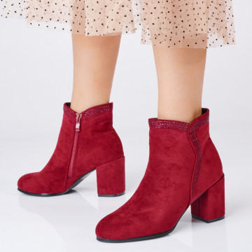 Botine Kelly Bordo