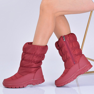 Cizme Dama Imblanite Alpin 5 Bordo - Need 4 Shoes