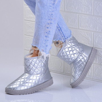 Cizme Dama Imblanite Patsy Silver