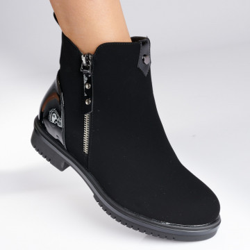 Ghete Dama Casual Ileana Negre
