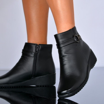 Ghete Dama imblanite Anca 13 Negre - Need 4 Shoes