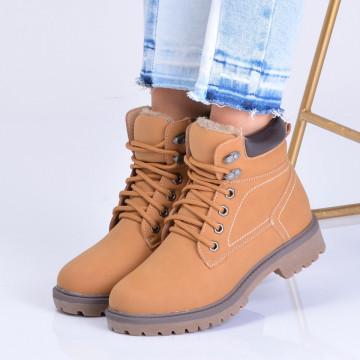 Ghete Dama Imblanite Demir Camel - Need 4 Shoes