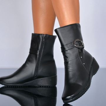 Ghete Dama Imblanite Madalina 4 Negre- Need 4 Shoes