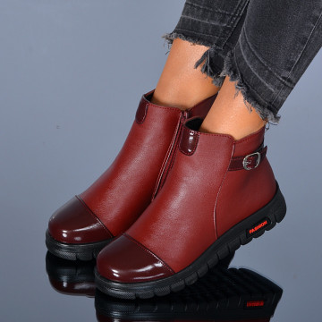 Ghete Dama Imblanite Maroc 25 Bordo