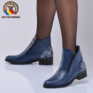 Ghete Dama Piele Naturala Bety 2 Navy