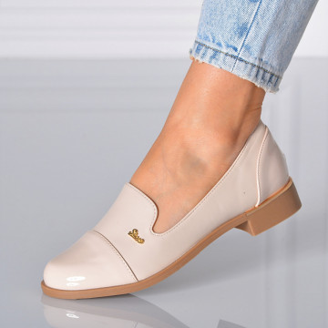 Pantofi Casual Dama Giorgia Bej