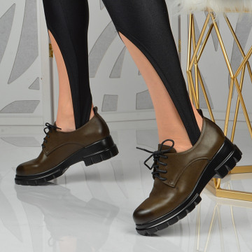 Pantofi Casual Dama Salem Kaki - Need 4 Shoes