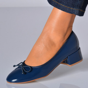 Pantofi Cu Toc Dama Odelina Navy- Need 4 Shoes