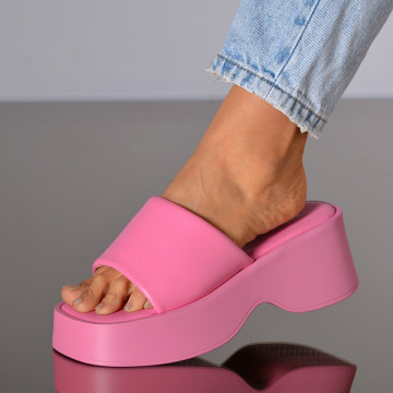 Papuci Dama Arely Fuchsia
