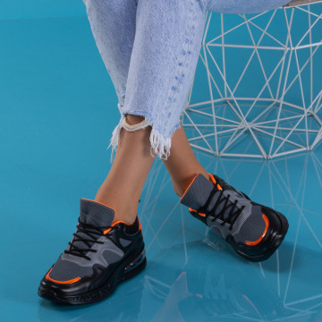 Adidasi dama Roxana Gri - Need 4 Shoes