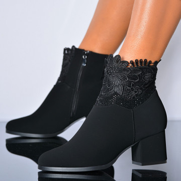 Botine Beatris Negre
