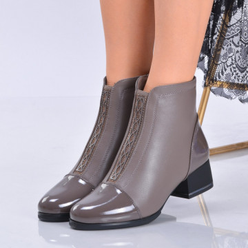 Botine Estera Gri