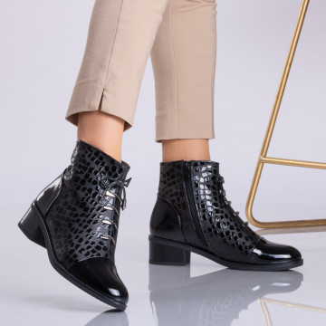 Botine Orica Negre - Need 4 Shoes