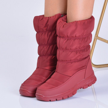 Cizme Dama Imblanite Alpin 5 Bordo - Need 4 Shoes