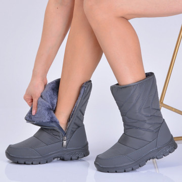Cizme Dama Imblanite Alpin 6 Gri - Need 4 Shoes
