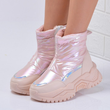 Cizme Dama Imblanite Giulzz Roz-Need 4 Shoes