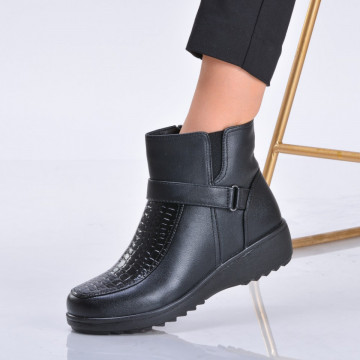 Ghete Dama Imblanite Hilda 2 Negre - Need 4 Shoes