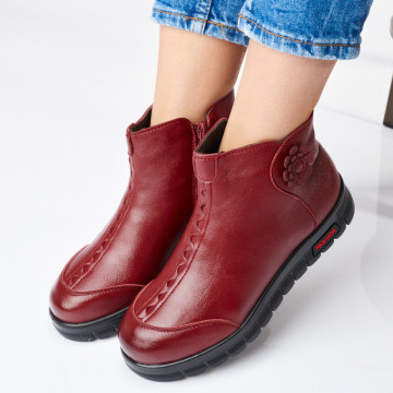 Ghete Dama Imblanite Maroc 16 Bordo