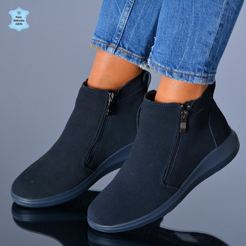 Ghete Dama Piele Naturala Gratyela 2 Navy