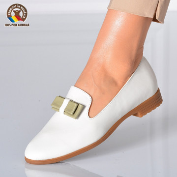 Pantofi Dama Piele Naturala Jeny Bej