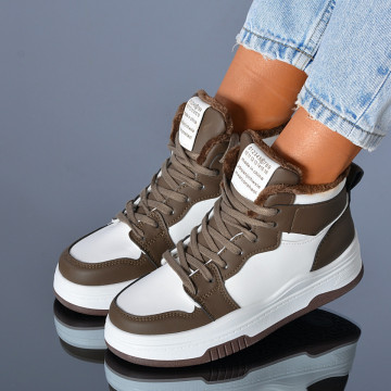 Adidasi Unisex Imblaniti Coby Alb/Maro
