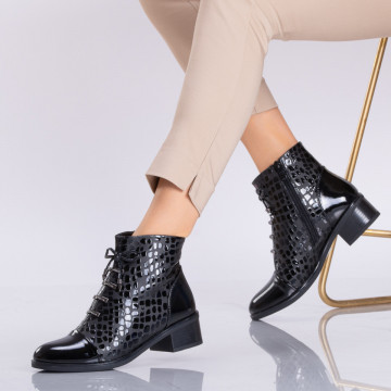 Botine Orica Negre - Need 4 Shoes