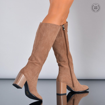 Cizme Dama Didem Bej - Need 4 Shoes