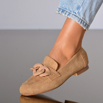 Pantofi Casual Dama Ilias Bej