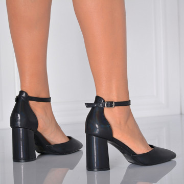 Pantofi Cu Toc Dama Melody Negri