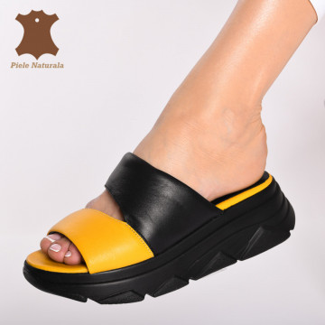 Papuci Dama Piele Naturala Harold Negri- Need 4 Shoes