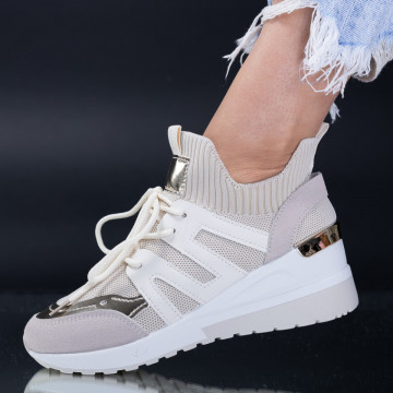 Adidasi Dama Carter Bej-Need 4 Shoes