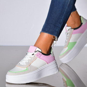 Adidasi Dama Kylie Alb/Roz