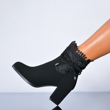 Botine Creola Negre
