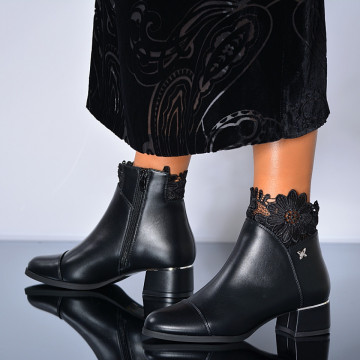 Botine Donna Negre