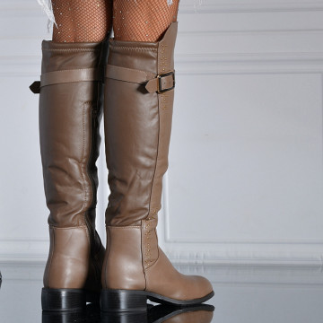 Cizme Dama Imblanite Corina Kaki- Need 4 Shoes