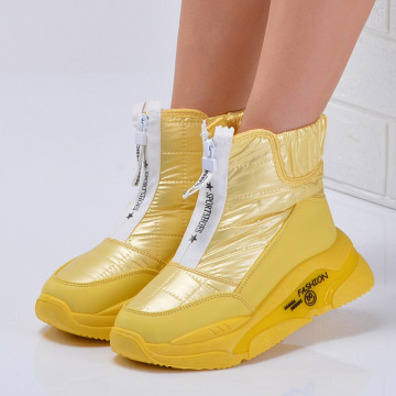 Cizme Dama Imblanite Rock Galbene-Need 4 Shoes