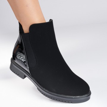 Ghete Dama Casual Gino 2 Negre