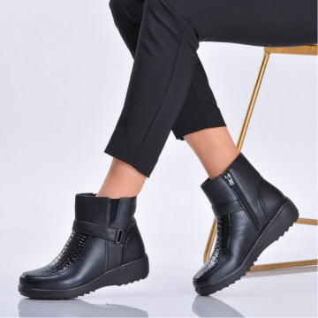Ghete Dama Imblanite Hilda 2 Negre - Need 4 Shoes