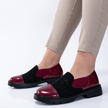 Pantofi Casual Dama Pedro Bordo- Need 4 Shoes