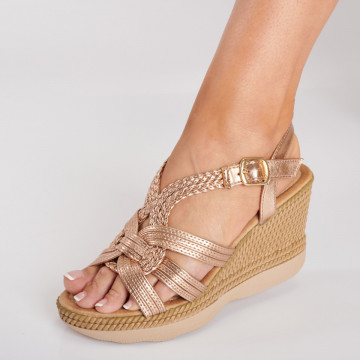Sandale Cu Platforma Josefine Roze-NEED 4 SHOES